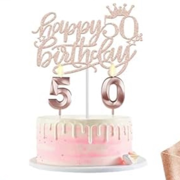 Happy 50th Birthday Party Backdrop - Picture 5 of 5